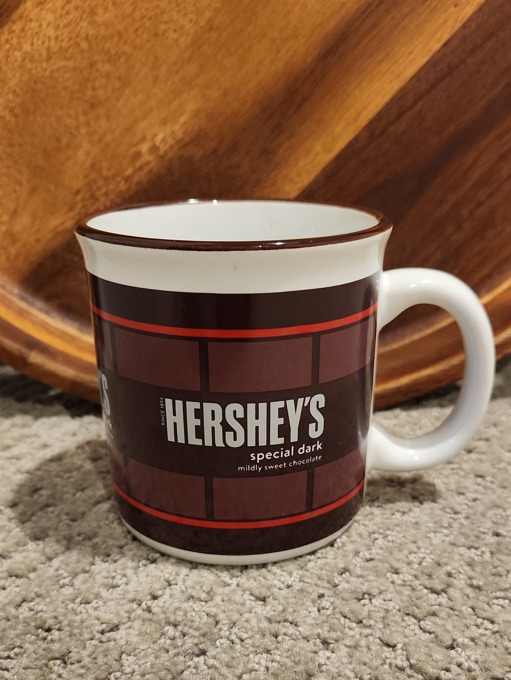 Hershey’s Coffee Mug/Cup Special Dark Chocolate Galerie Brand
